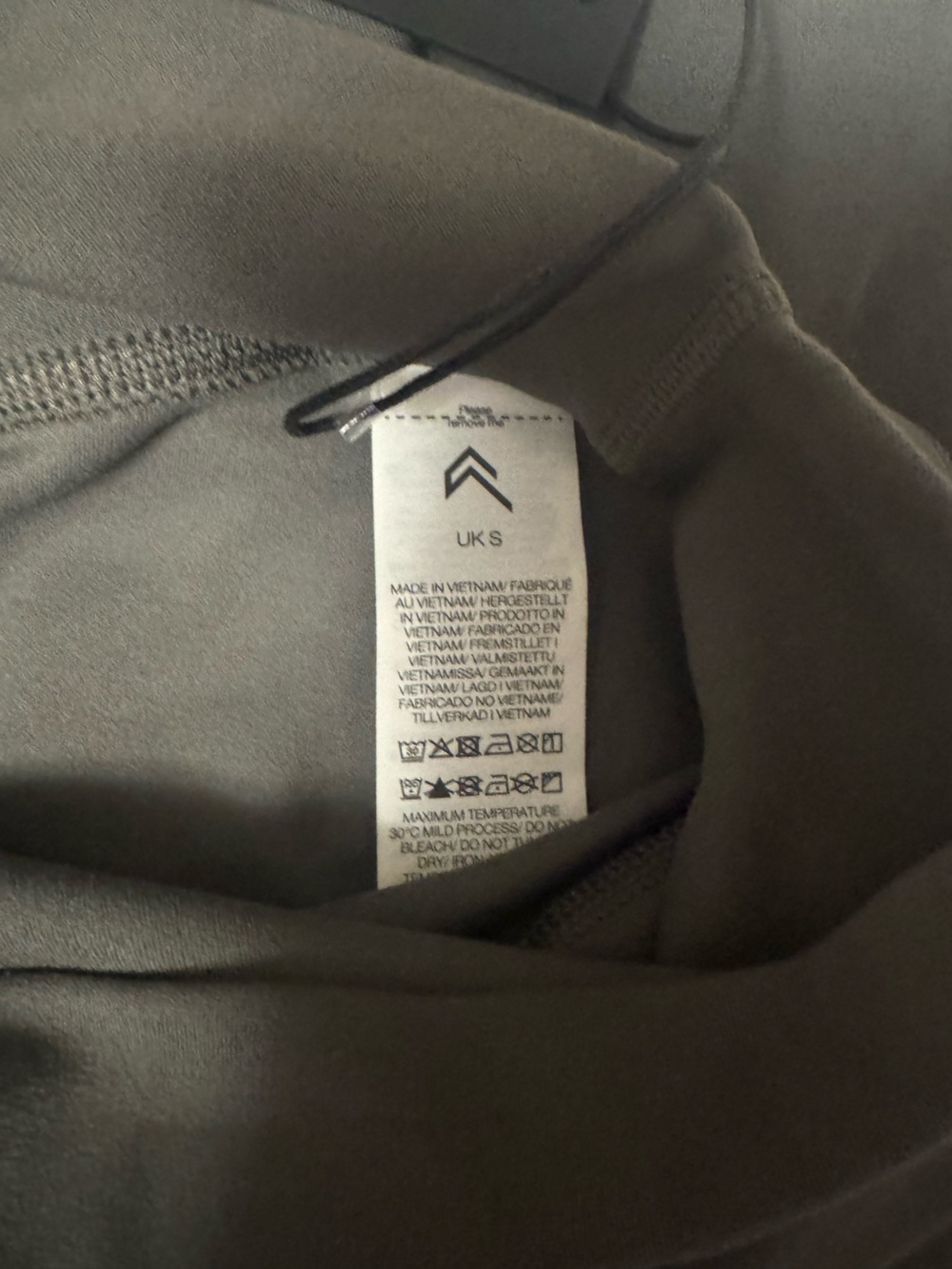 Oner Active Dark Gray Flared Yoga Pants - Picture 2 of 4